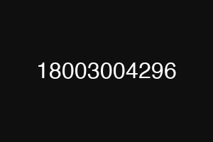 18003004296