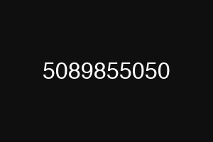 5089855050