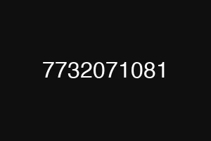 7732071081