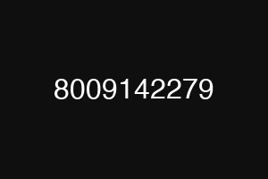 8009142279