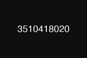 3510418020