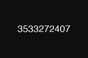 3533272407
