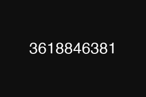 3618846381